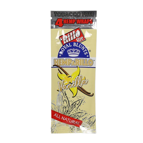 4-pack Vanilla Hemp a Rillo All Natural