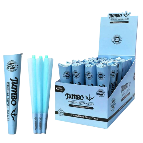 3-pack Jumbo Blue Kingsize Cones