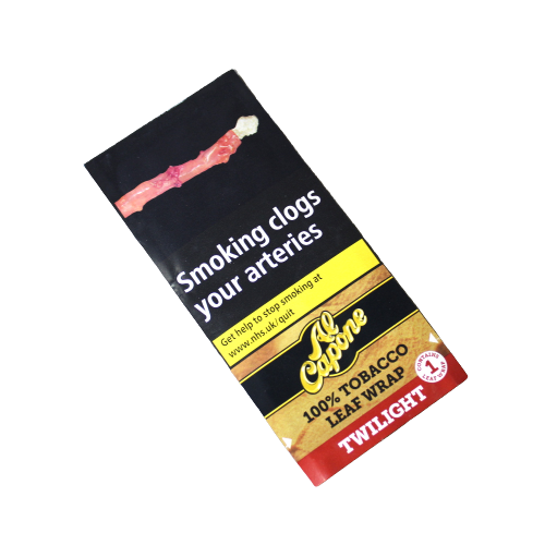Al Capone 100% Tobacco Self-Adhesive Leaf Wrap