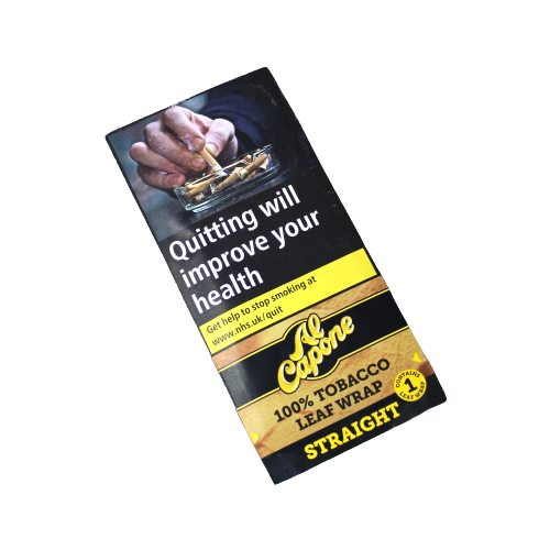 Al Capone 100% Tobacco Self-Adhesive Leaf Wrap