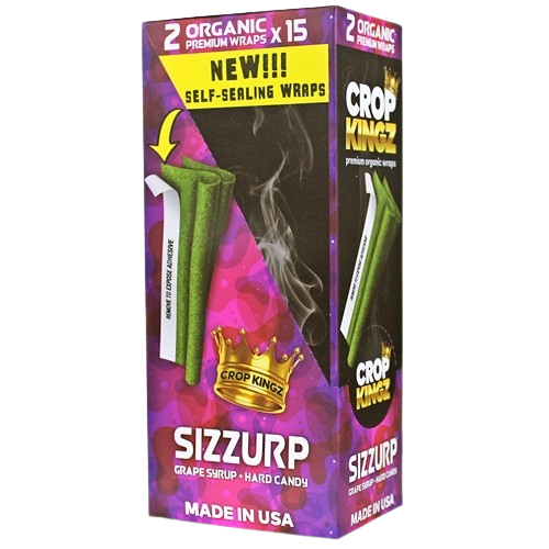 Crop Kingz Self-Sealing Organic Hemp Wraps