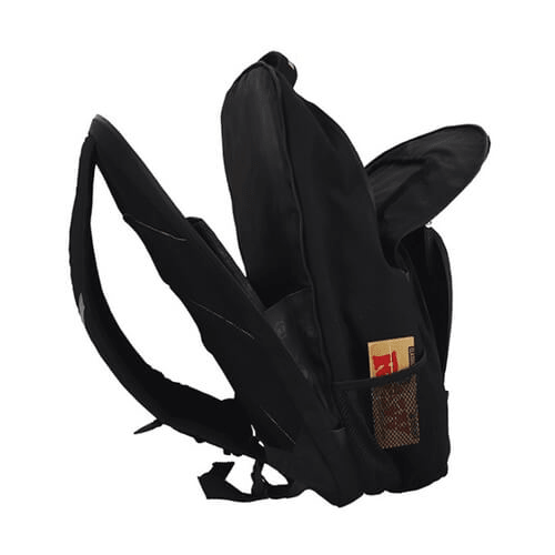 RAW BLACK SMELLPROOF 5-LAYER PADDED BACKPACK - munchterm