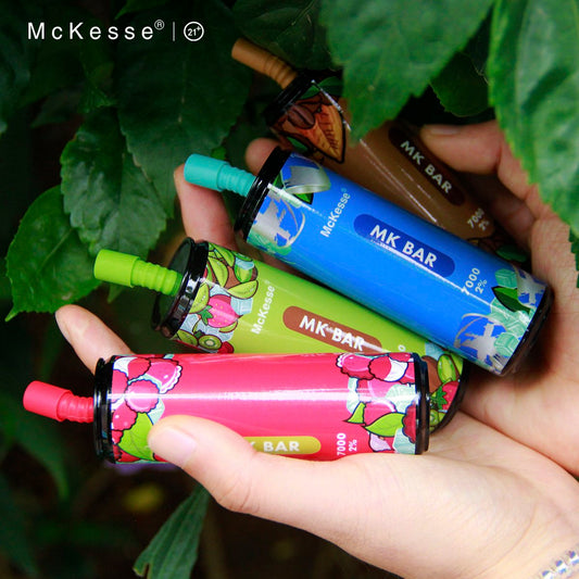 McKesse MK Bar - 2% Nicotine - 7,000 Puff - USB Charging (C Type)