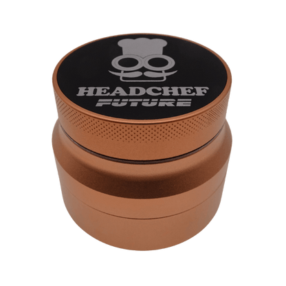 HEAD CHEF FUTURE 62MM 4-PIECE SANDBLASTED FINISH GRINDER - munchterm