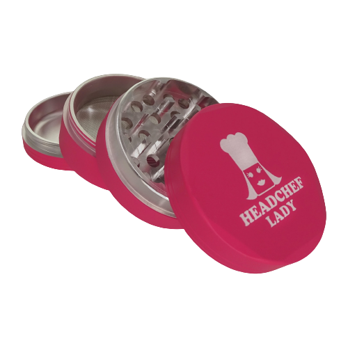 Head Chef Lady Hexcellence Silk Touch 55mm 4-piece Herb Grinder