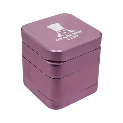 Head Chef Lady Cube 55mm 4-piece Square Grinder