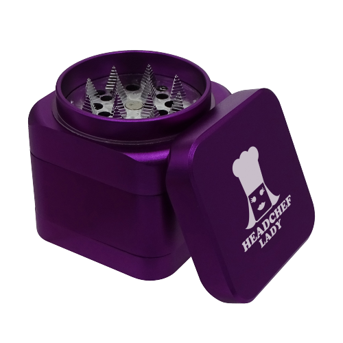 Head Chef Lady Cube 55mm 4-piece Square Grinder