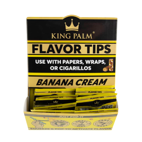 2-pack King Palm Terpene Infused Flavour Tips (6 Flavours)
