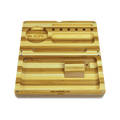 RAW BACKFLIP STRIPED BAMBOO ROLLING TRAY - munchterm