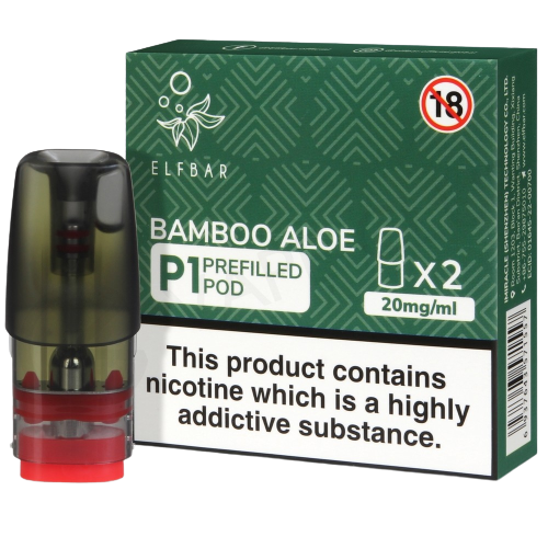 ELF Bar Mate 500 P1 Pre-Filled Pods - Pack of 2