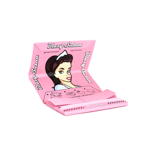 Blazy Susan Deluxe Rolling Kit - Papers, Tips + Tray Kingsize Slim