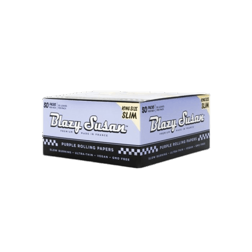 Blazy Susan Purple Rolling Papers King Size Slim