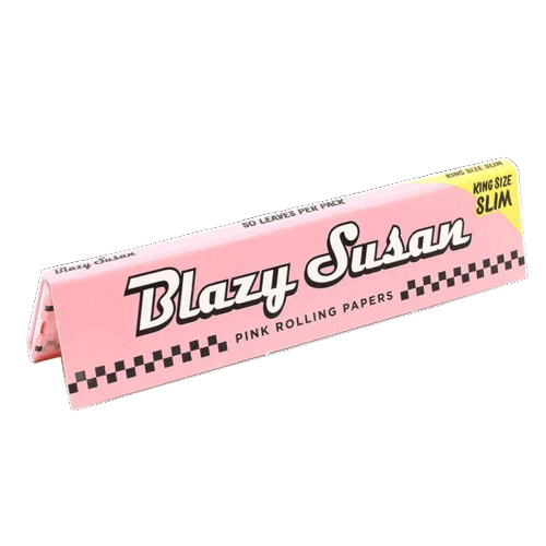 Blazy Susan Pink Rolling Papers King Size Slim (Box of 50)