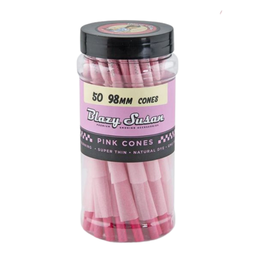 50-pack Blazy Susan Pink 98mm Cones