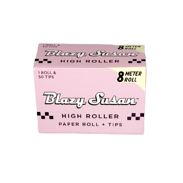 Blazy Susan Pink 8m Roll + Tips High Roller Kit