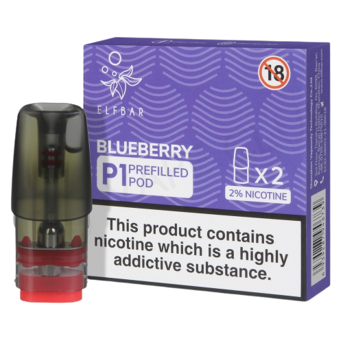 ELF Bar Mate 500 P1 Pre-Filled Pods - Pack of 2