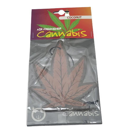 Cannabis Leaf Shaped Air Freshener (10 scents)