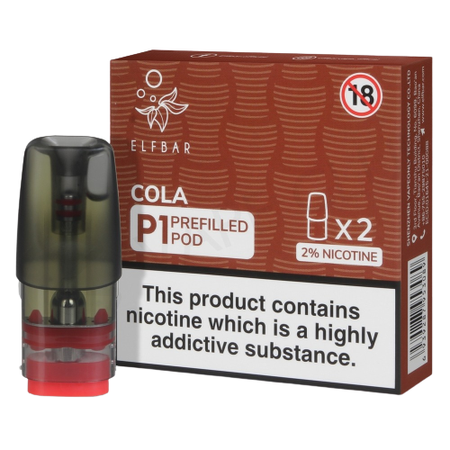 ELF Bar Mate 500 P1 Pre-Filled Pods - Pack of 2