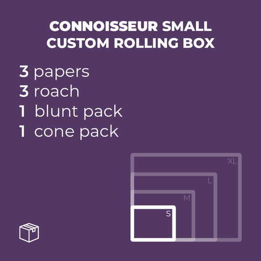 Small Connoisseur Custom Rolling Box