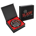 RAW Dark Side Glass Ashtray + Gift Box
