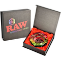 RAW Rainbow Glass Ashtray + Gift Box