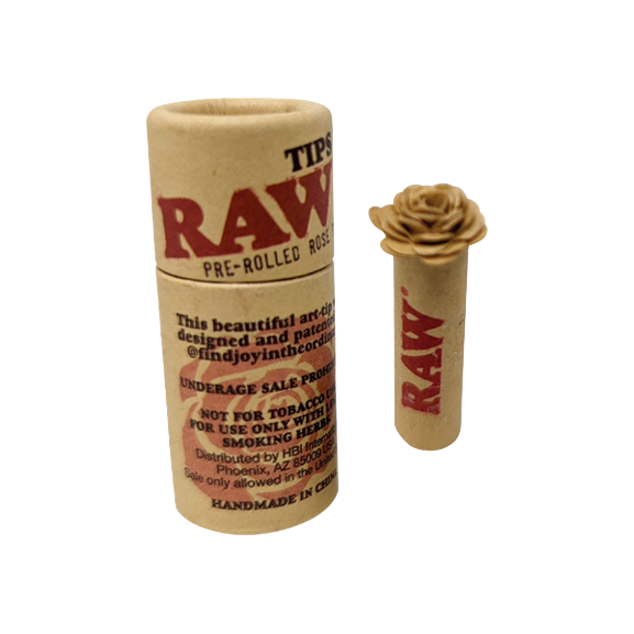 RAW Pre-Rolled Rose Tip