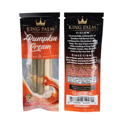 2-pack King Palm Terpene Flavoured Mini Rolls (14 Flavours)