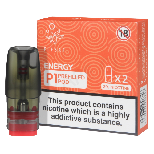 ELF Bar Mate 500 P1 Pre-Filled Pods - Pack of 2