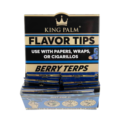 2-pack King Palm Terpene Infused Flavour Tips