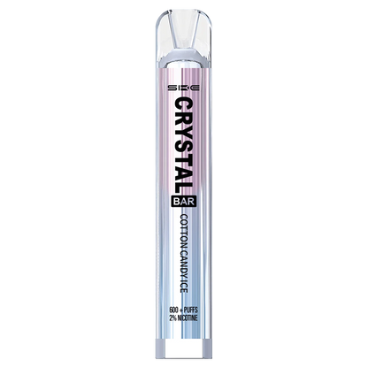 Crystal Bar 600 puff 2% Disposable Vape