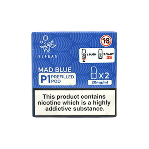 ELF Bar Mate 500 P1 Pre-Filled Pods - Pack of 2
