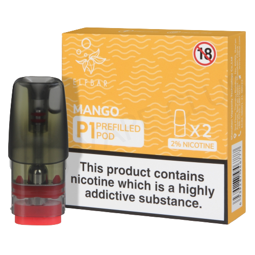 ELF Bar Mate 500 P1 Pre-Filled Pods - Pack of 2