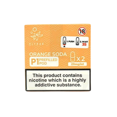 ELF Bar Mate 500 P1 Pre-Filled Pods - Pack of 2