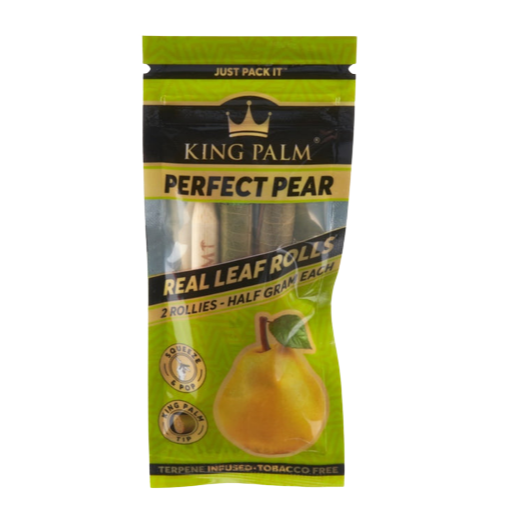 2-pack King Palm Terpene Flavoured 0.5g Rollies (4 Flavours)