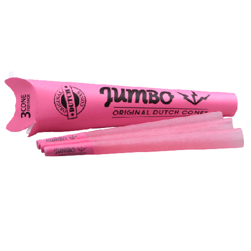 3-pack Jumbo Pink Kingsize Cones