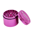 Elements Pink 4-piece Aluminium Herb Grinder - 60mm 4-piece