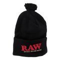 RAW x ROLLING PAPERS POM POM BEANIE HAT - munchterm
