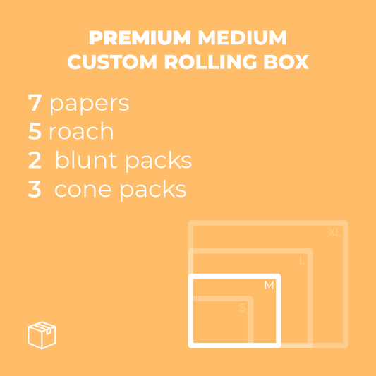 Medium Premium Custom Rolling Box