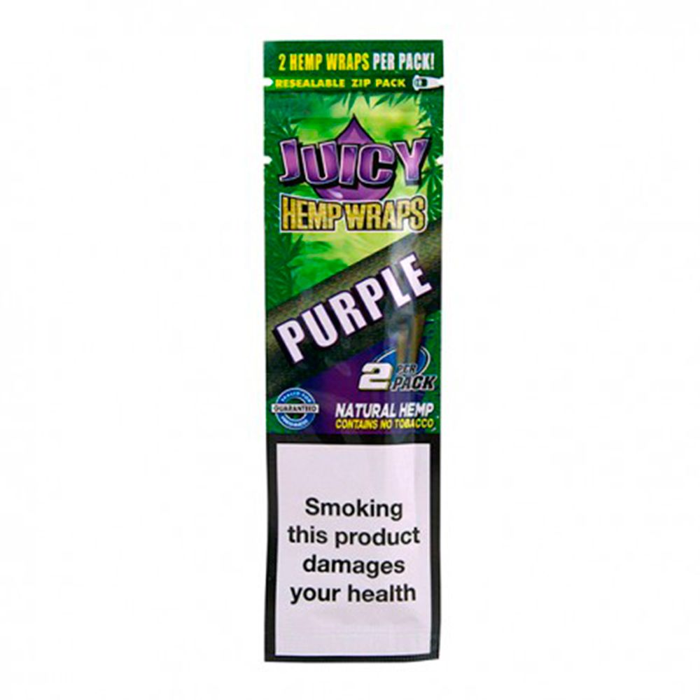 Juicy Jay's Flavoured Blunt Wraps - Purple