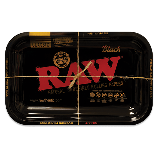 RAW BLACK SMALL TRAY - munchterm