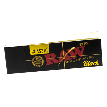 RAW BLACK CLASSIC TIPS - munchterm