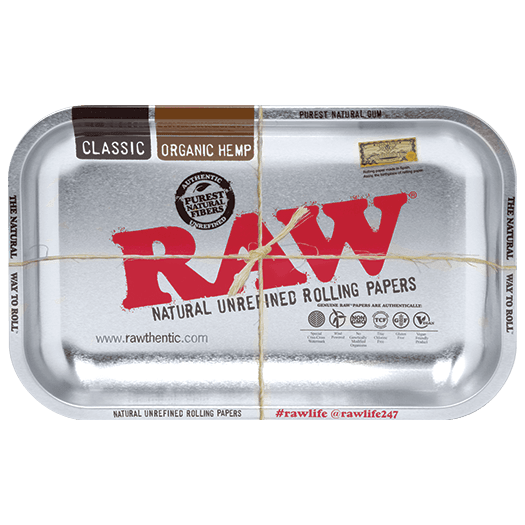 RAW METAL SMALL ROLLING TRAY - munchterm