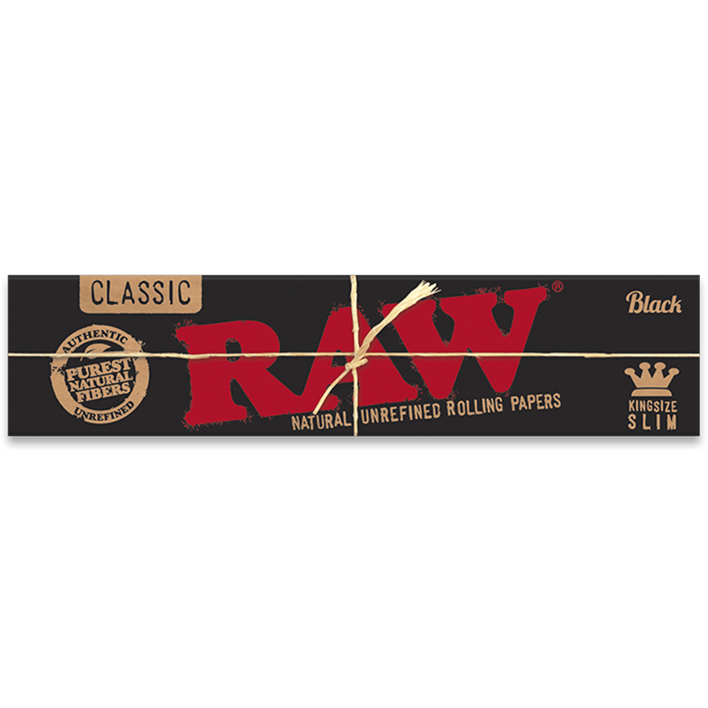 RAW BLACK KINGSIZE SLIM - munchterm
