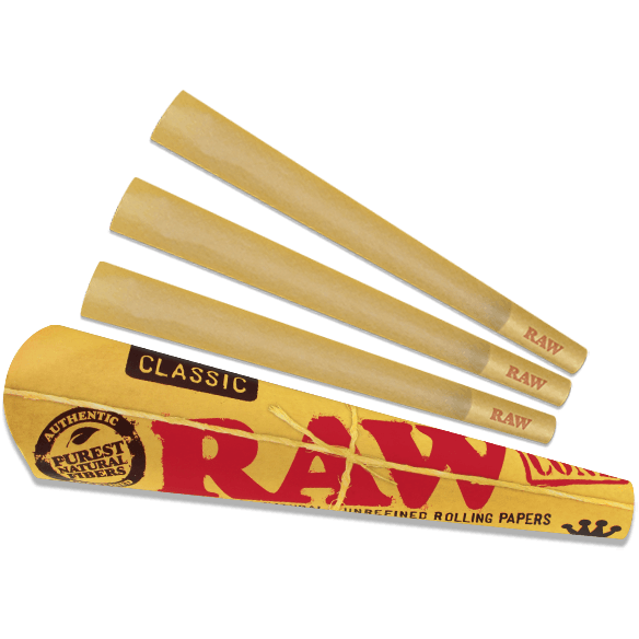 RAW CLASSIC KINGSIZE CONES 3-PACK - munchterm