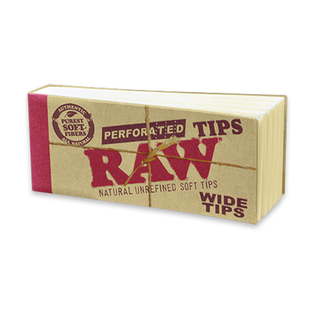 RAW PERFORATED WIDE TIPS - munchterm