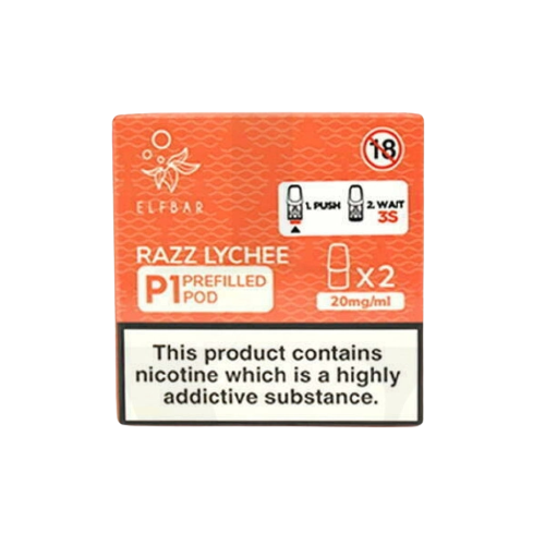 ELF Bar Mate 500 P1 Pre-Filled Pods - Pack of 2