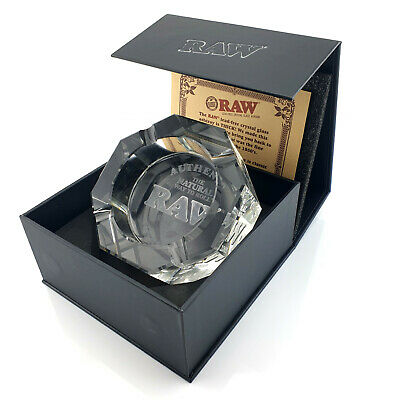 RAW 2kg Crystal Glass Ashtray