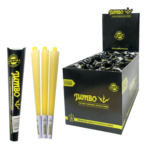 3-pack Jumbo Black Kingsize Cones