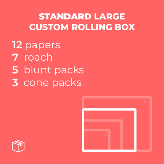 Large Standard Custom Rolling Box
