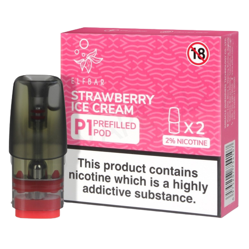 ELF Bar Mate 500 P1 Pre-Filled Pods - Pack of 2